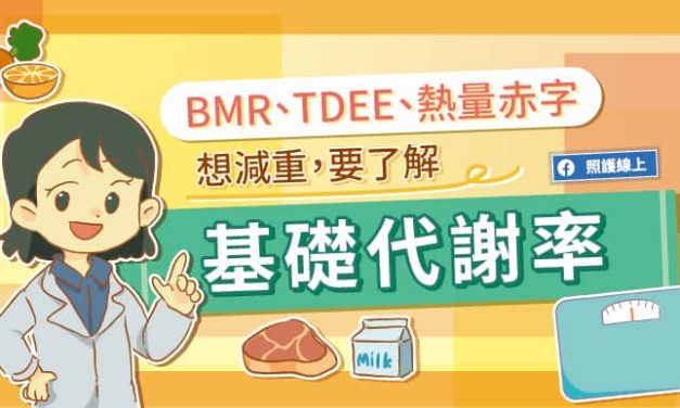 BMR、TDEE－減重必讀！基礎代謝率懶人包（含線上計算機）