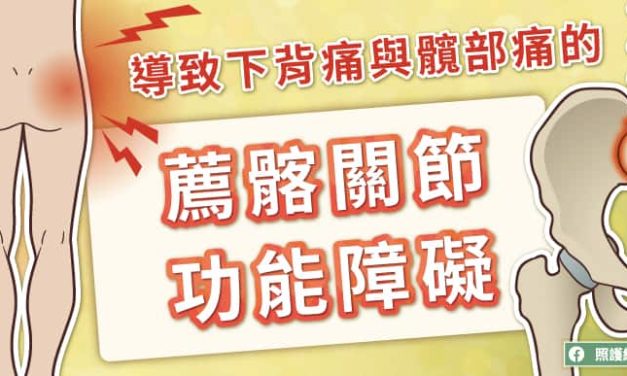 導致下背痛和髖部痛的 — 薦髂關節功能障礙（懶人包）