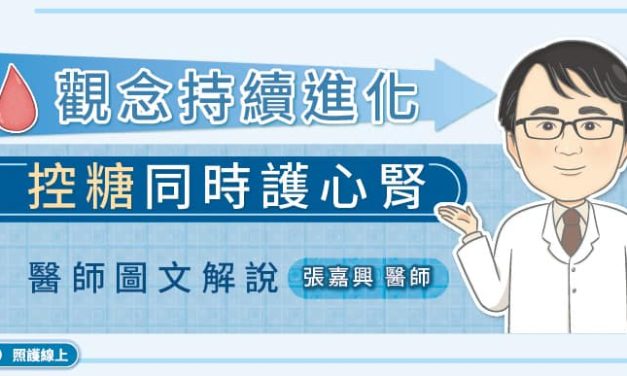 觀念持續進化，控糖同時護心腎，醫師圖文解說