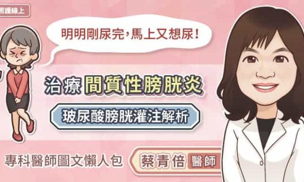 明明剛尿完，馬上又想尿！治療間質性膀胱炎，玻尿酸膀胱灌注解析，專科醫師圖文懶人包