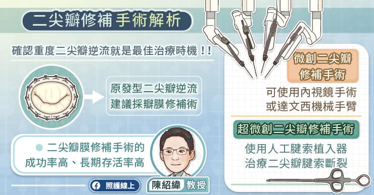 二尖瓣修補手術