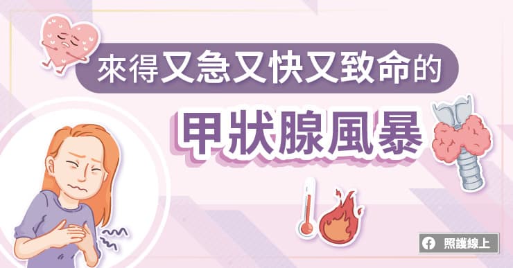 甲狀腺風暴,照護線上