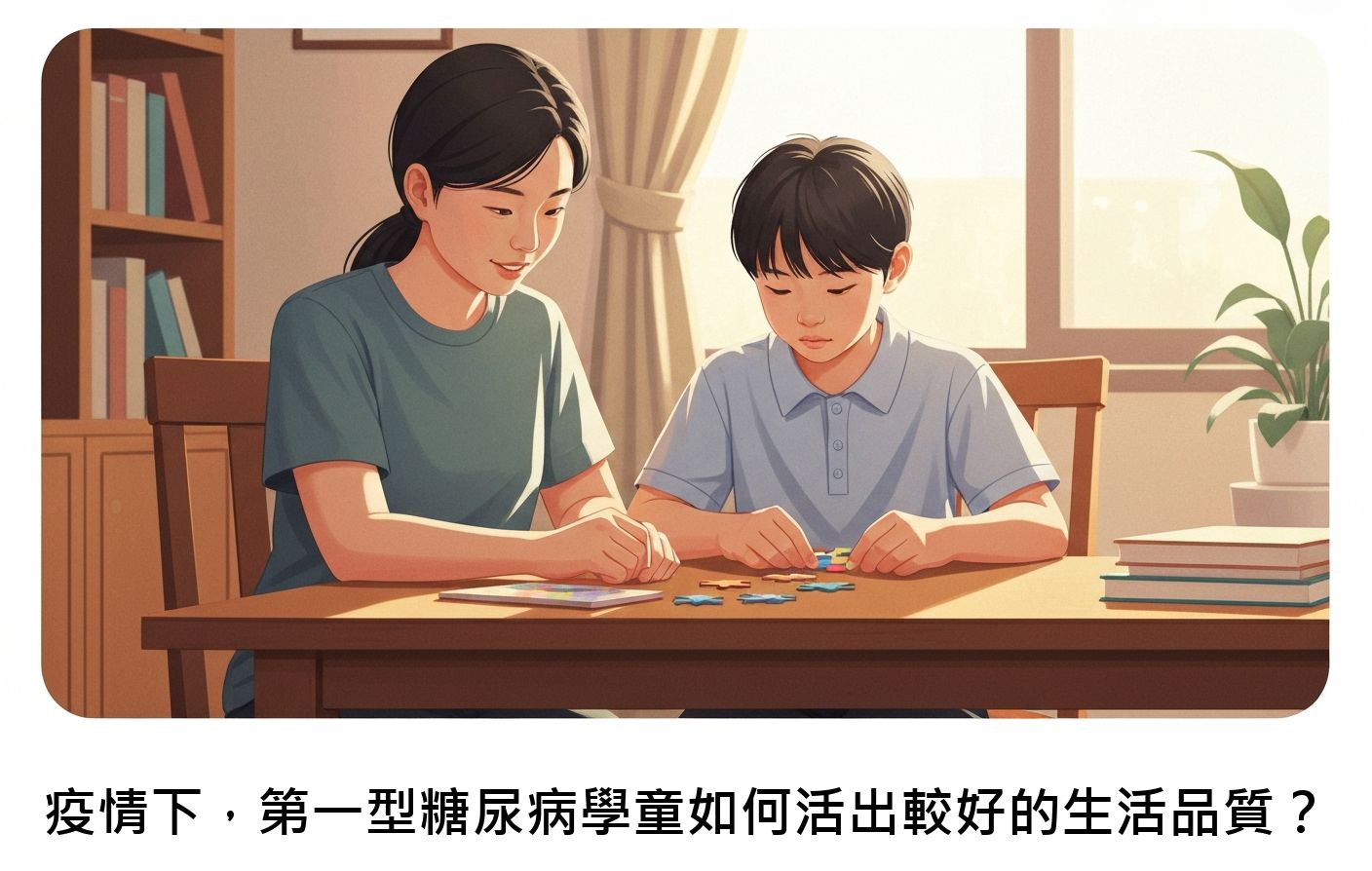 疫情下，第一型糖尿病學童如何活出較好的生活品質？