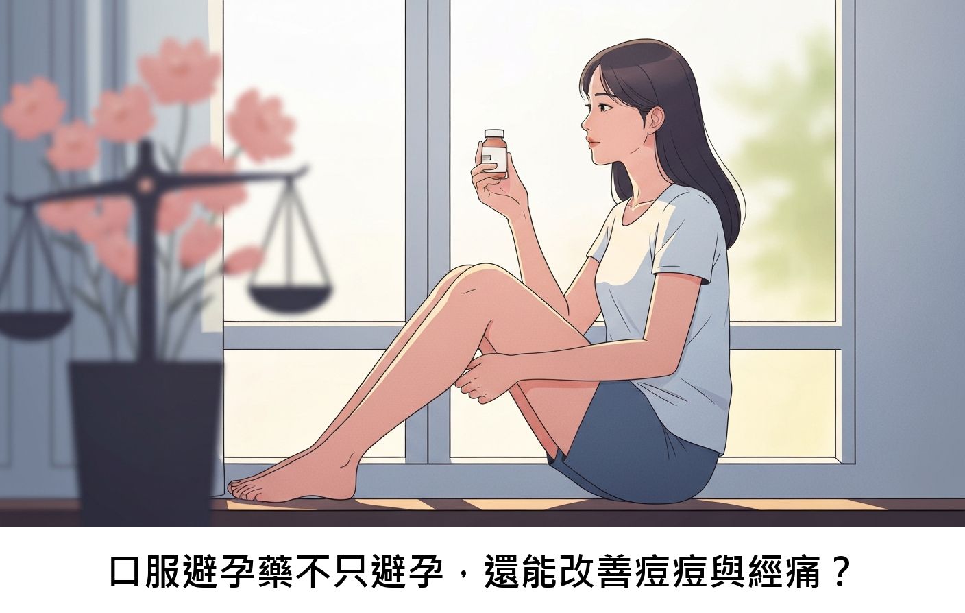 口服避孕藥不只避孕，還能改善痘痘與經痛？