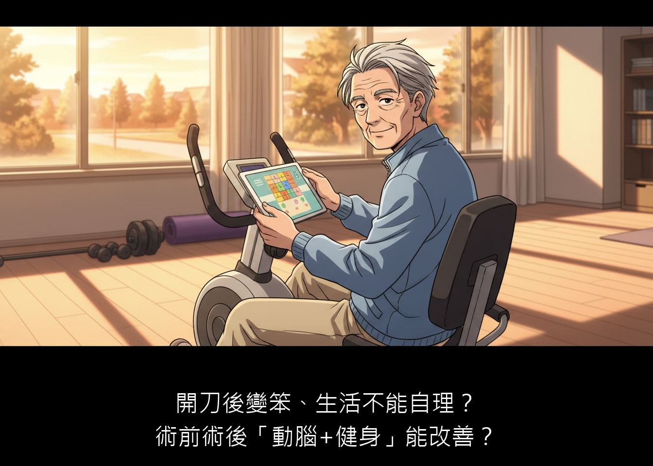 開刀後變笨、生活不能自理?術前術後「動腦+健身」能改善?