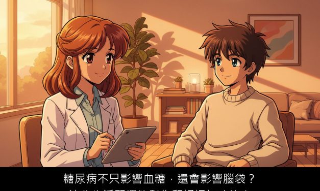 糖尿病不只影響血糖，還會影響腦袋？這些生活習慣能幫你顧好認知功能！