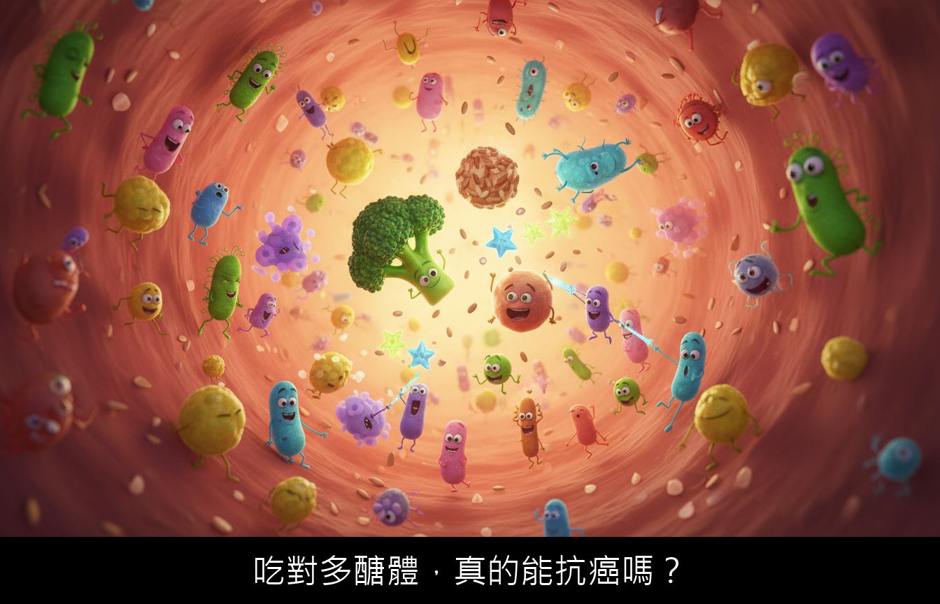 吃對多醣體，真的能抗癌嗎？