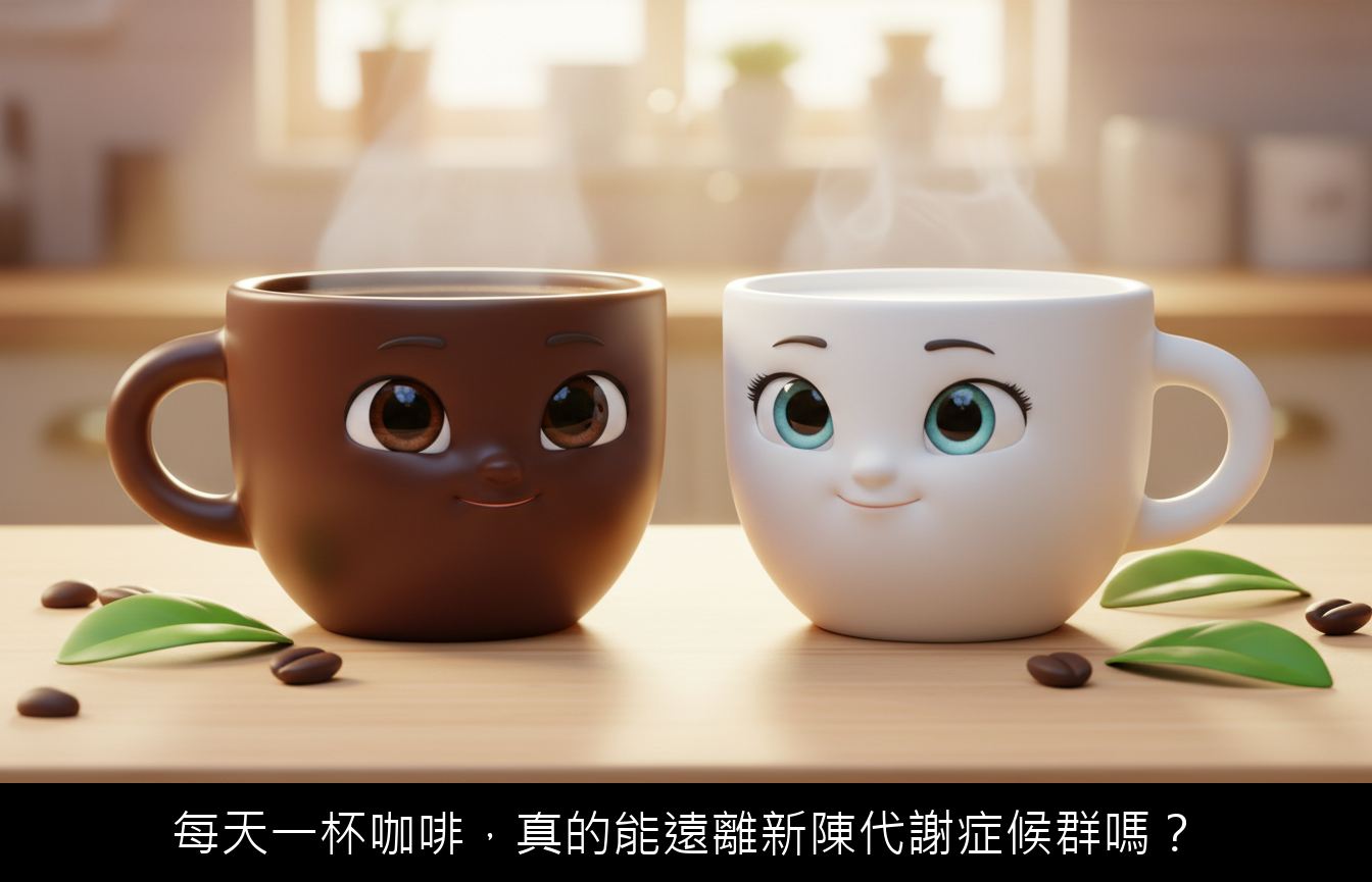 每天一杯咖啡，真的能遠離新陳代謝症候群嗎？