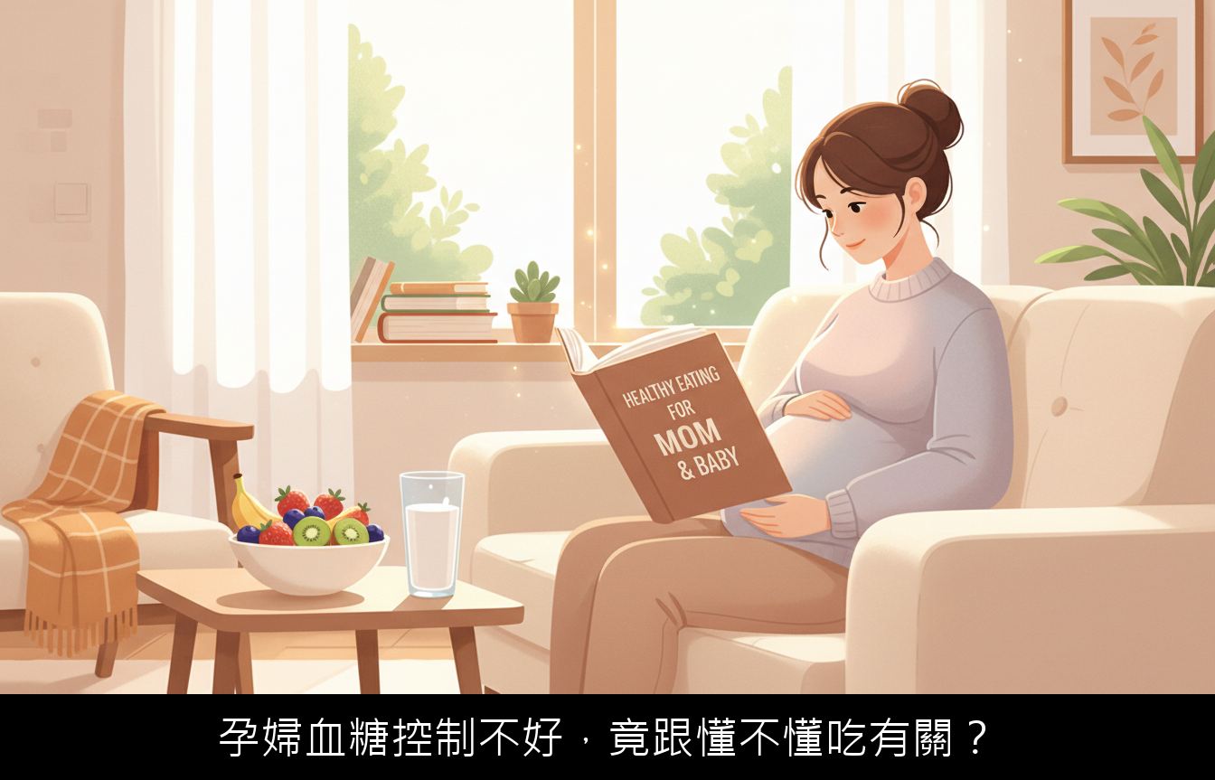孕婦血糖控制不好,竟跟懂不懂吃有關?