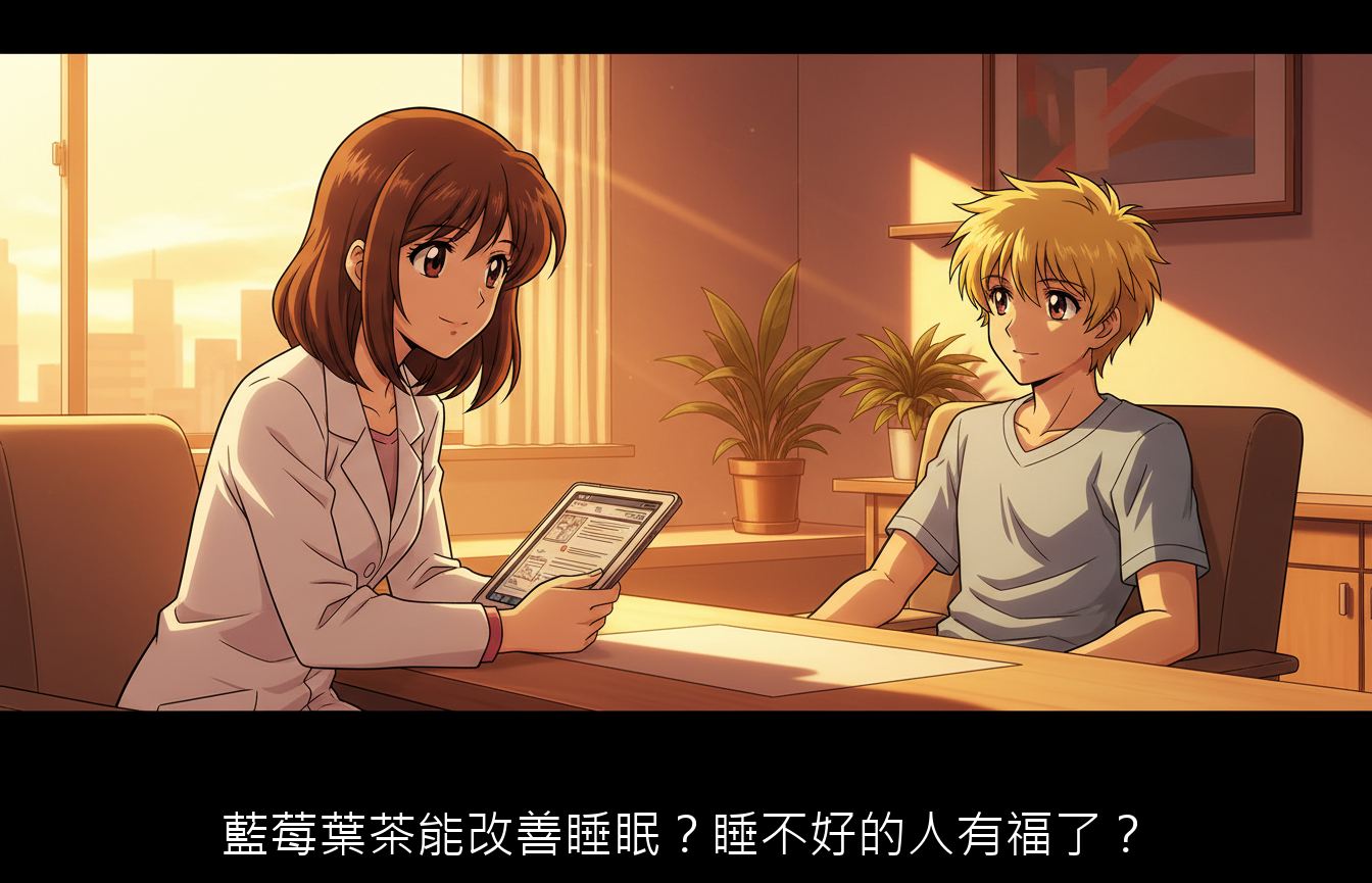 藍莓葉茶能改善睡眠?睡不好的人有福了?