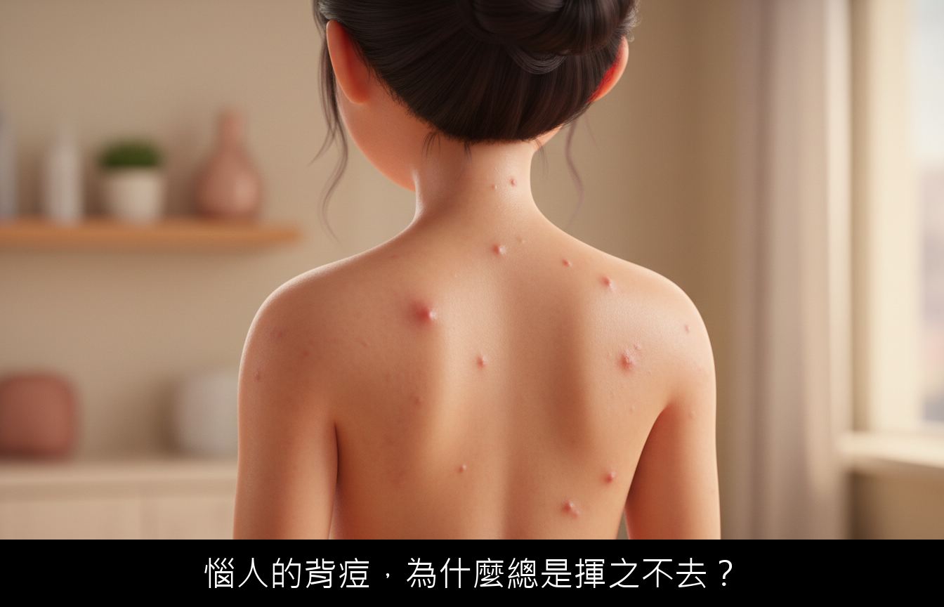 惱人的背痘，為什麼總是揮之不去？