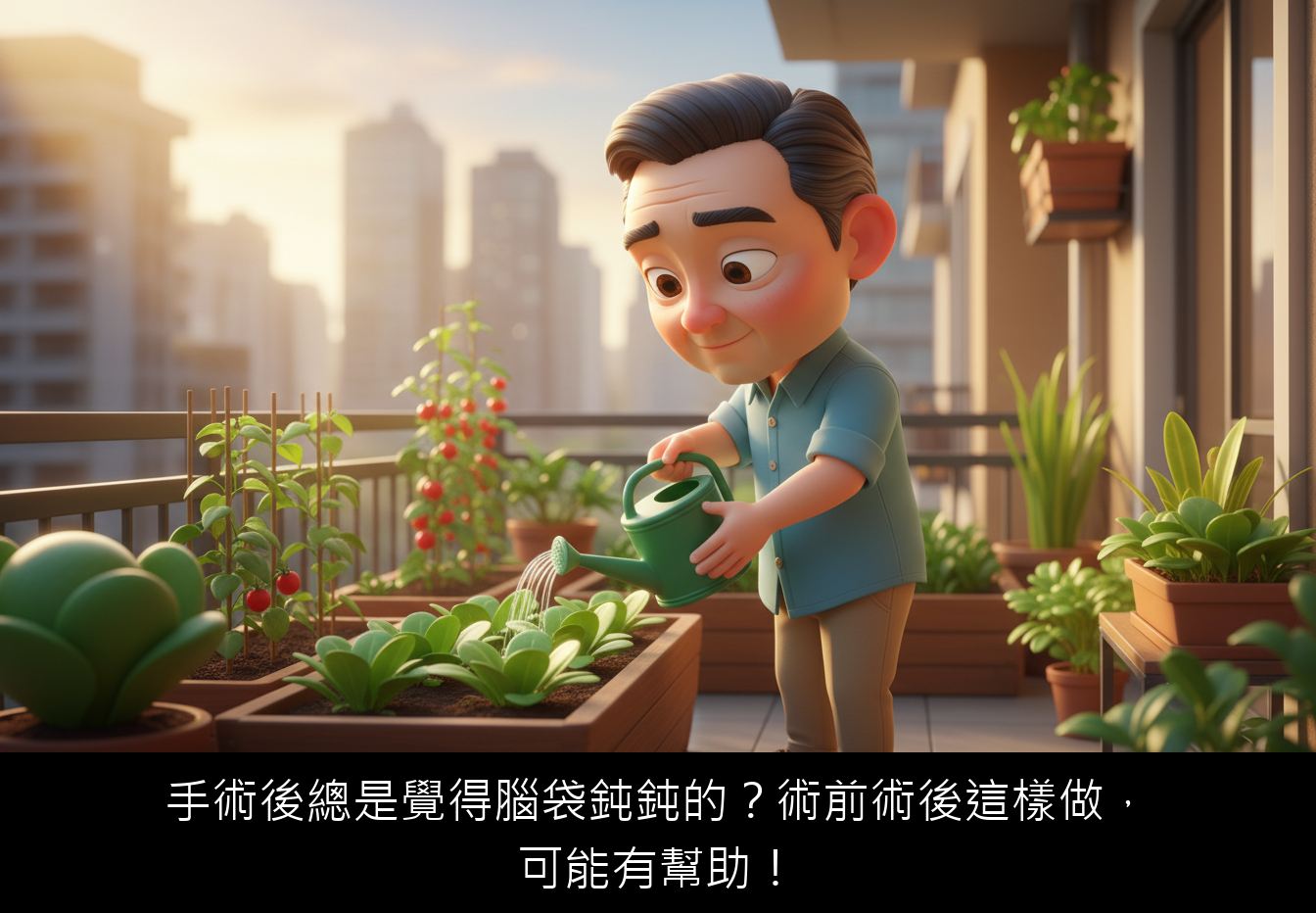 手術後總是覺得腦袋鈍鈍的？術前術後這樣做，可能有幫助！