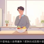 為什麼有些人容易變胖？肥胖的成因是什麼？