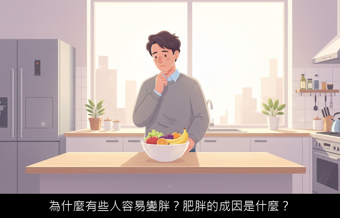 為什麼有些人容易變胖？肥胖的成因是什麼？