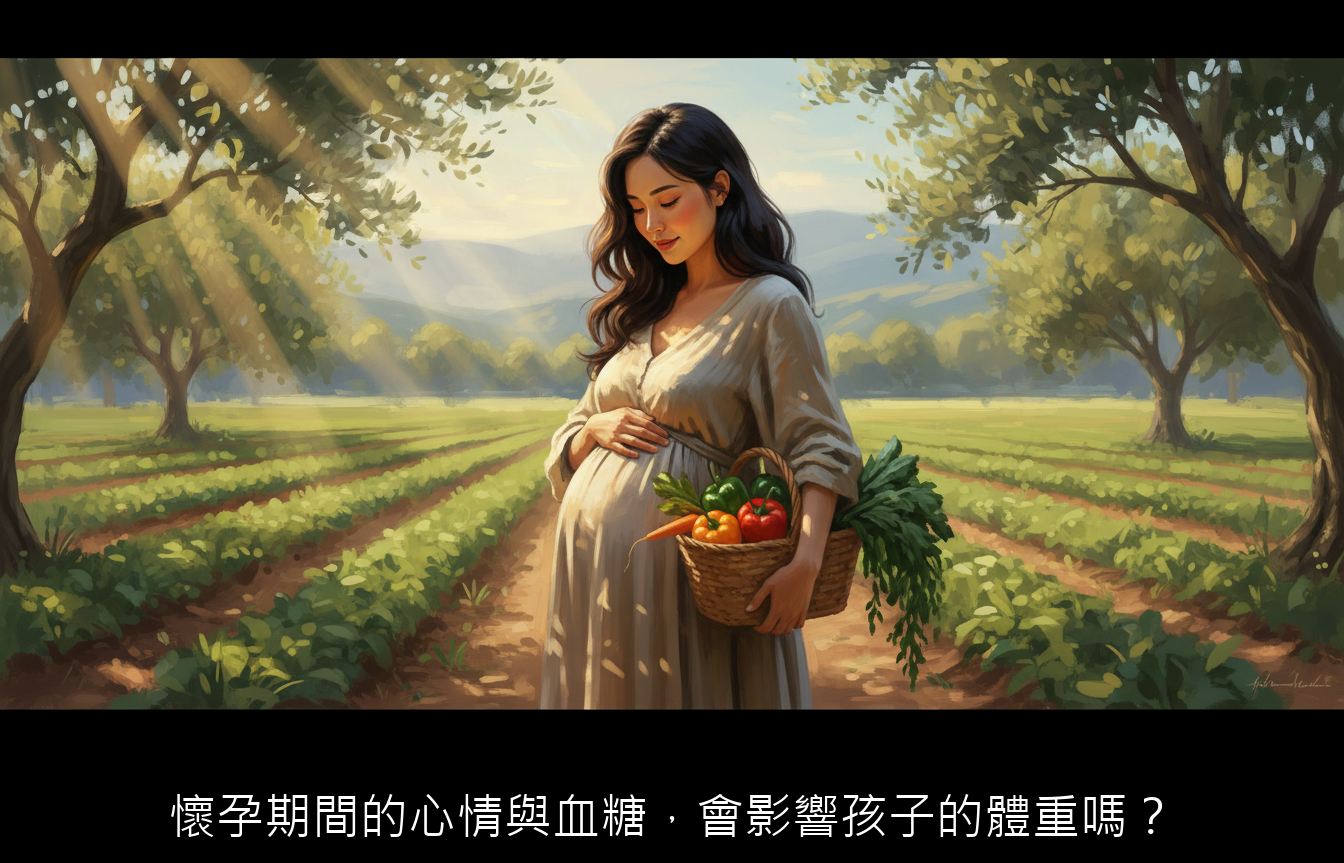 懷孕期間的心情與血糖，會影響孩子的體重嗎？