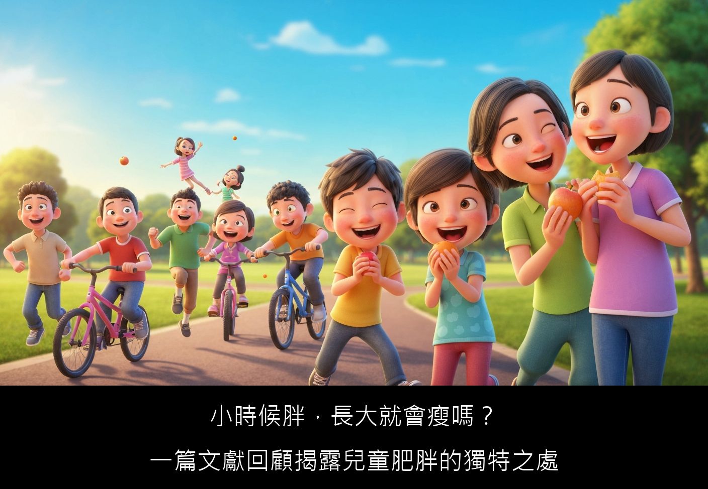 小時候胖,長大就會瘦嗎?一篇文獻回顧揭露兒童肥胖的獨特之處