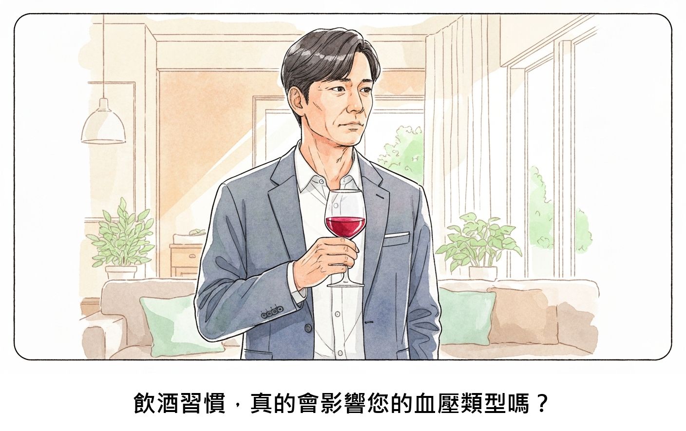 飲酒習慣，真的會影響您的血壓類型嗎？