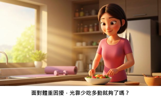 面對體重困擾，光靠少吃多動就夠了嗎？