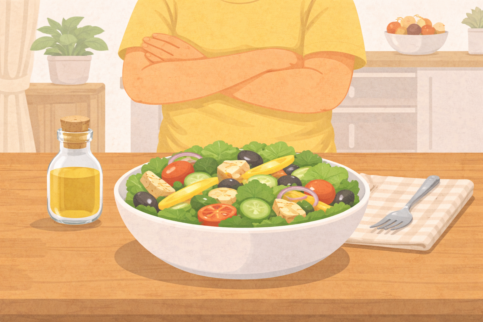 吃素結果越吃越胖？醫揭「3大飲食陷阱」　留意「肌少肥胖症」風險