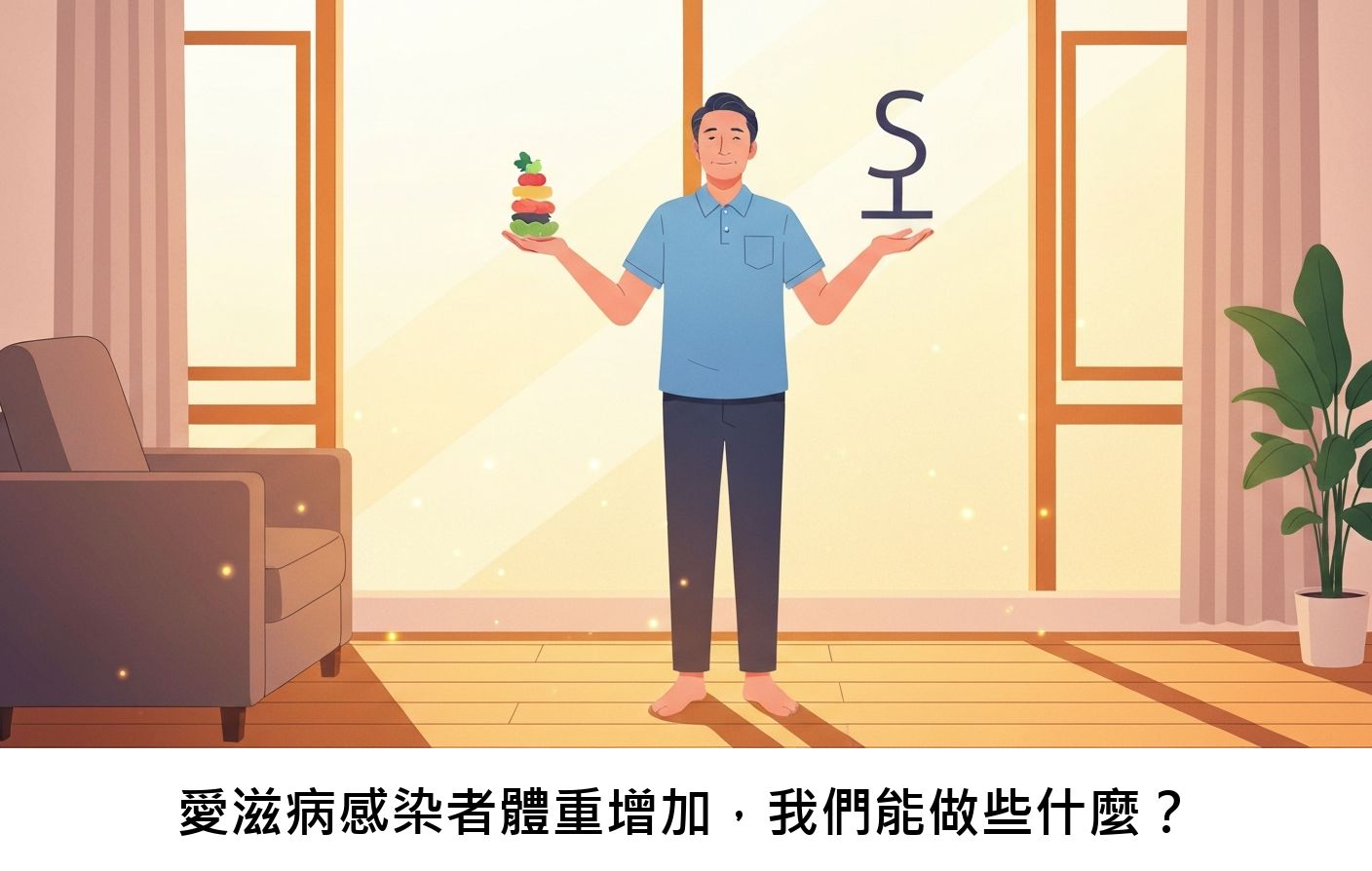 愛滋病感染者體重增加，我們能做些什麼？