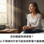 您的睡眠夠規律嗎？小心不規律的作息可能悄悄影響大腦健康！