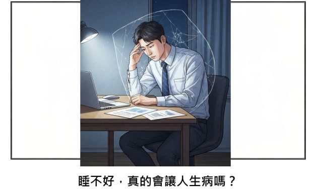 睡不好，真的會讓人生病嗎？