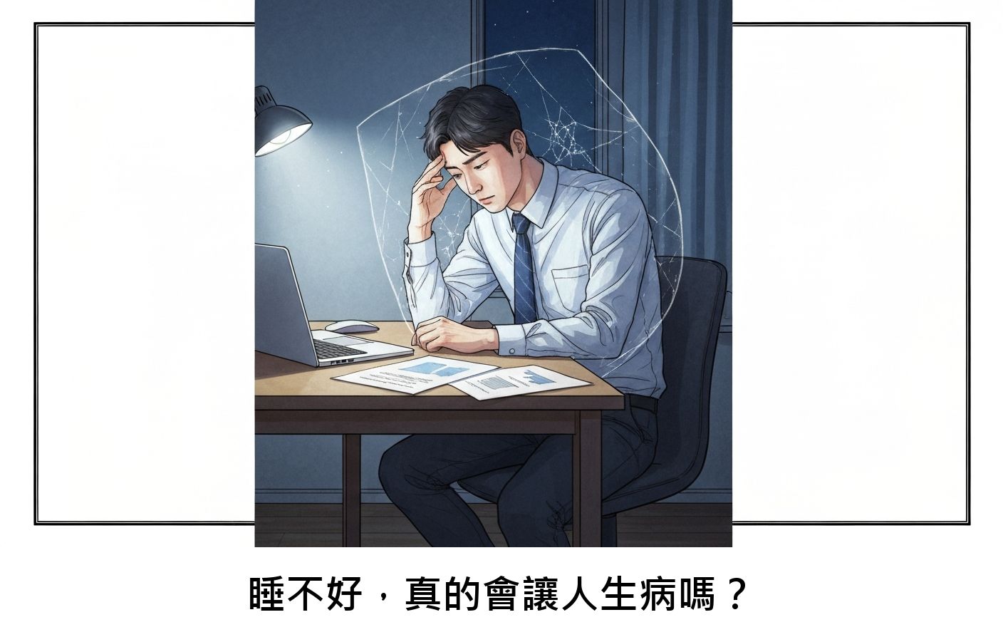 睡不好，真的會讓人生病嗎？