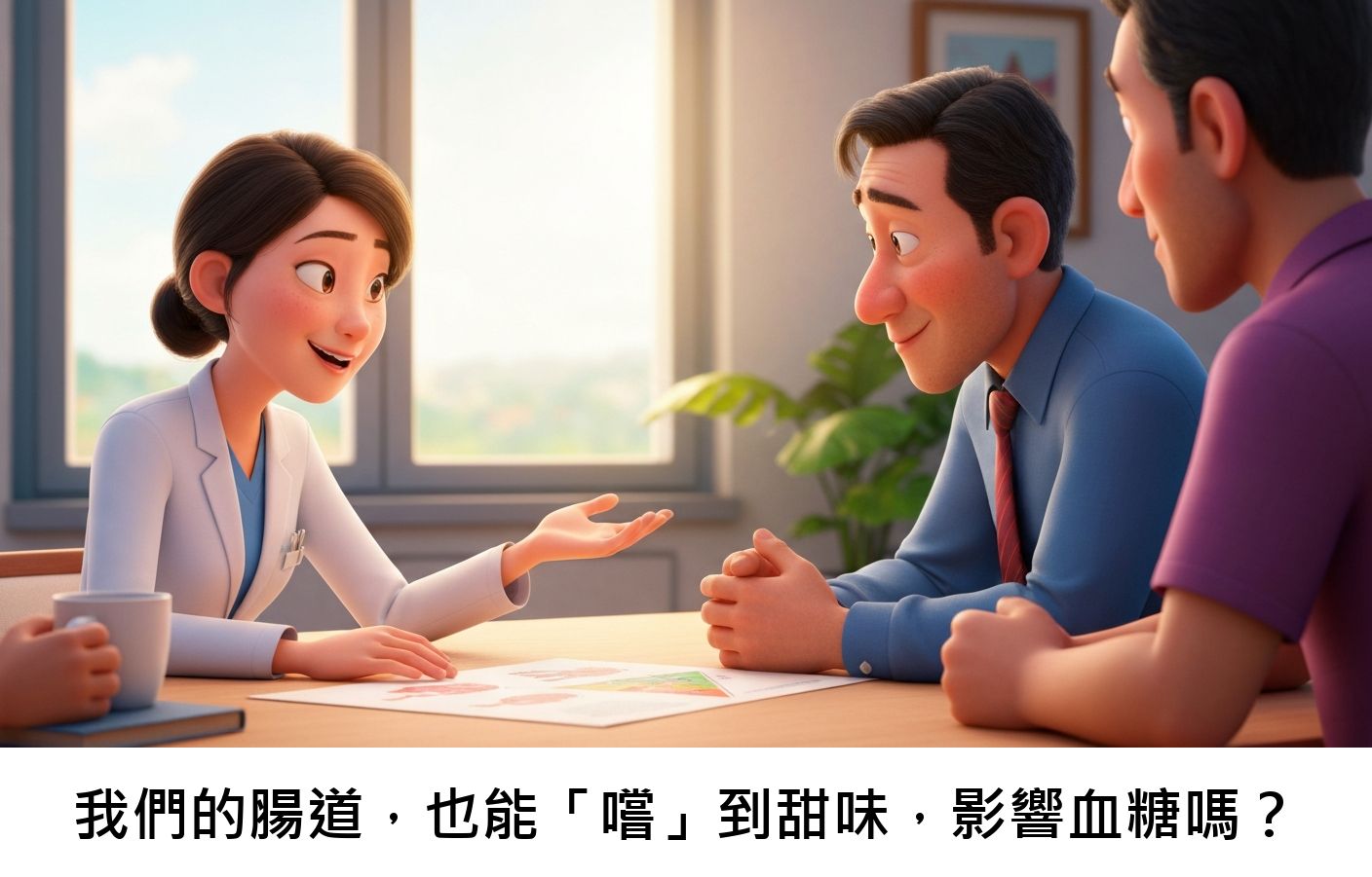 我們的腸道，也能「嚐」到甜味，影響血糖嗎？