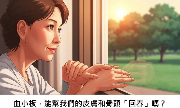 血小板，能幫我們的皮膚和骨頭「回春」嗎？