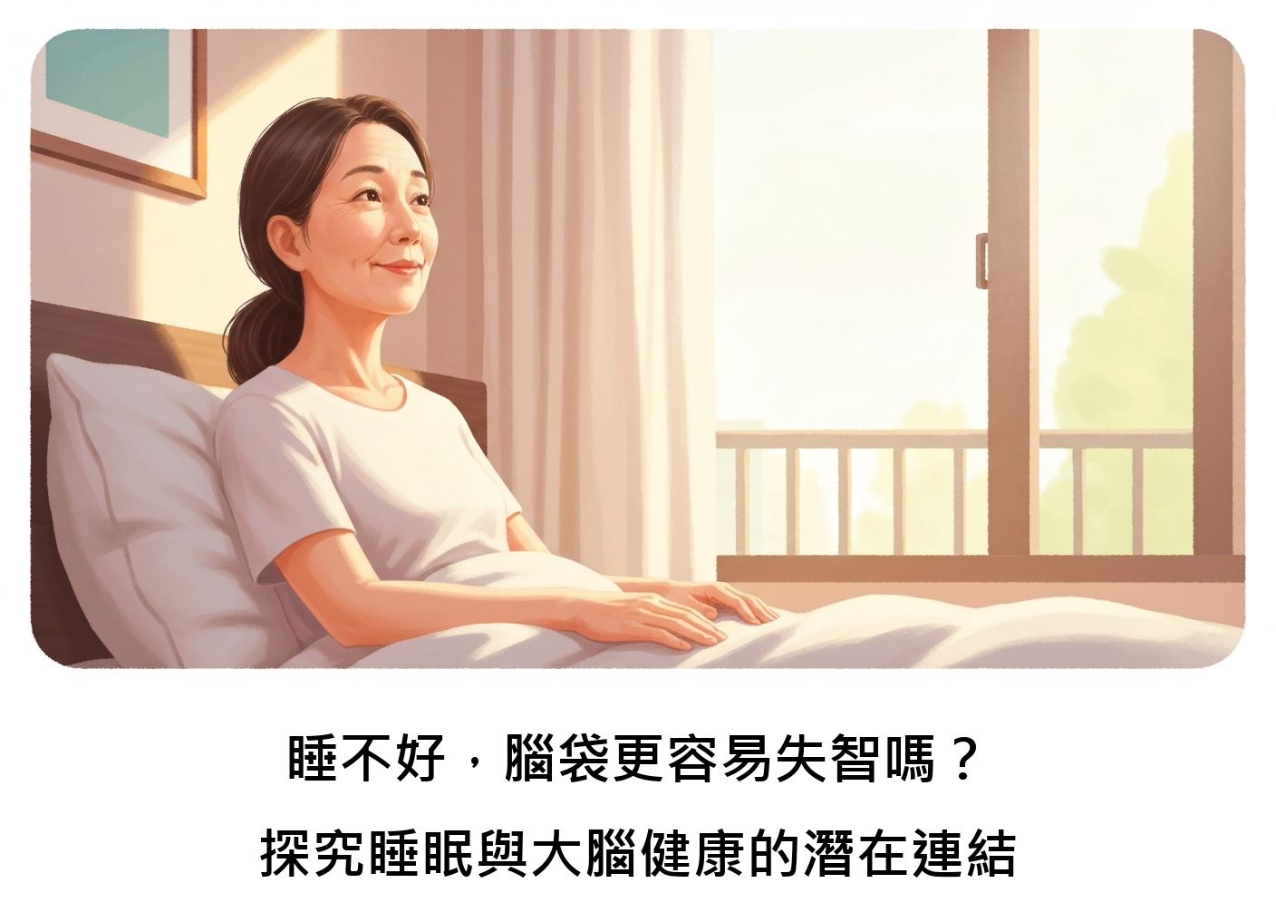 睡不好,腦袋更容易失智嗎?探究睡眠與大腦健康的潛在連結