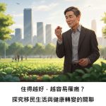 住得越好，越容易罹癌？探究移民生活與健康轉變的關聯