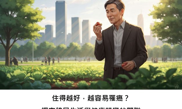 住得越好，越容易罹癌？探究移民生活與健康轉變的關聯