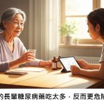 家裡的長輩糖尿病藥吃太多，反而更危險嗎？