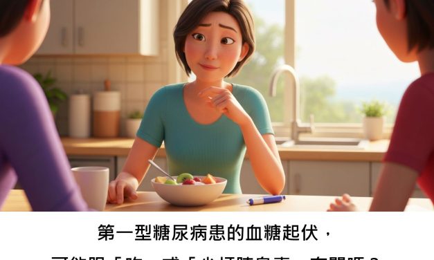 第一型糖尿病患的血糖起伏，可能跟「吃」或「少打胰島素」有關嗎？