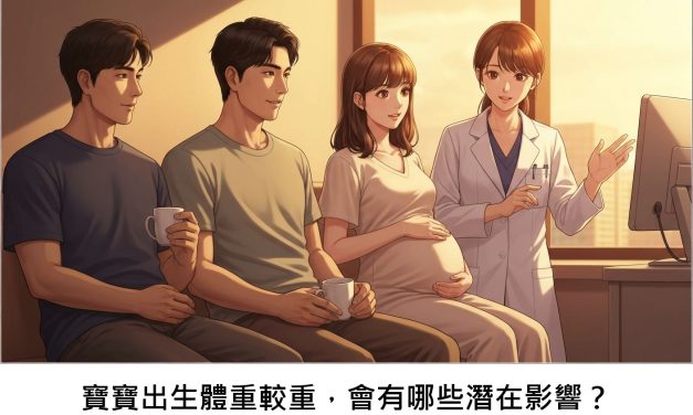 寶寶出生體重較重，會有哪些潛在影響？