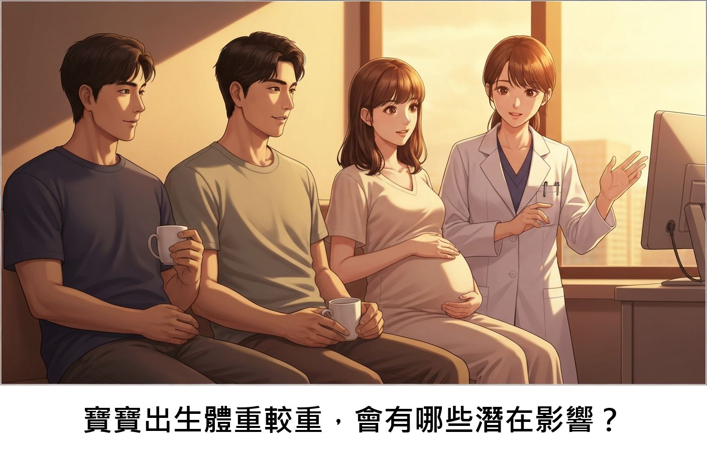 寶寶出生體重較重，會有哪些潛在影響？