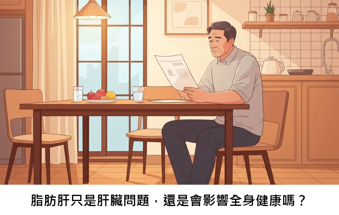 脂肪肝只是肝臟問題，還是會影響全身健康嗎？