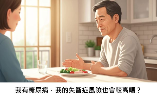 我有糖尿病，我的失智症風險也會較高嗎？