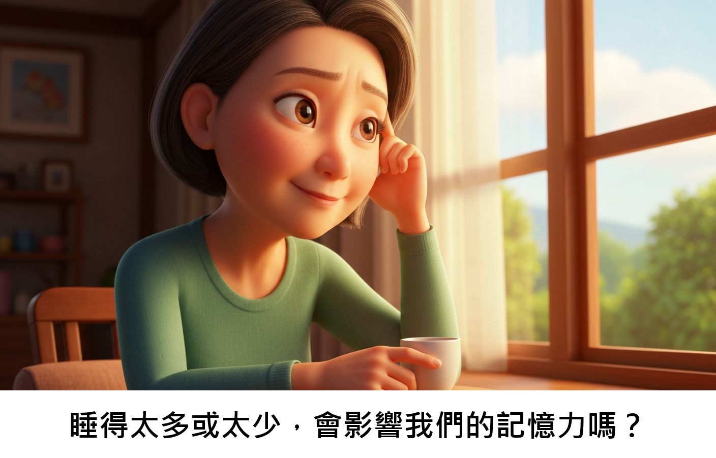 睡得太多或太少，會影響我們的記憶力嗎？