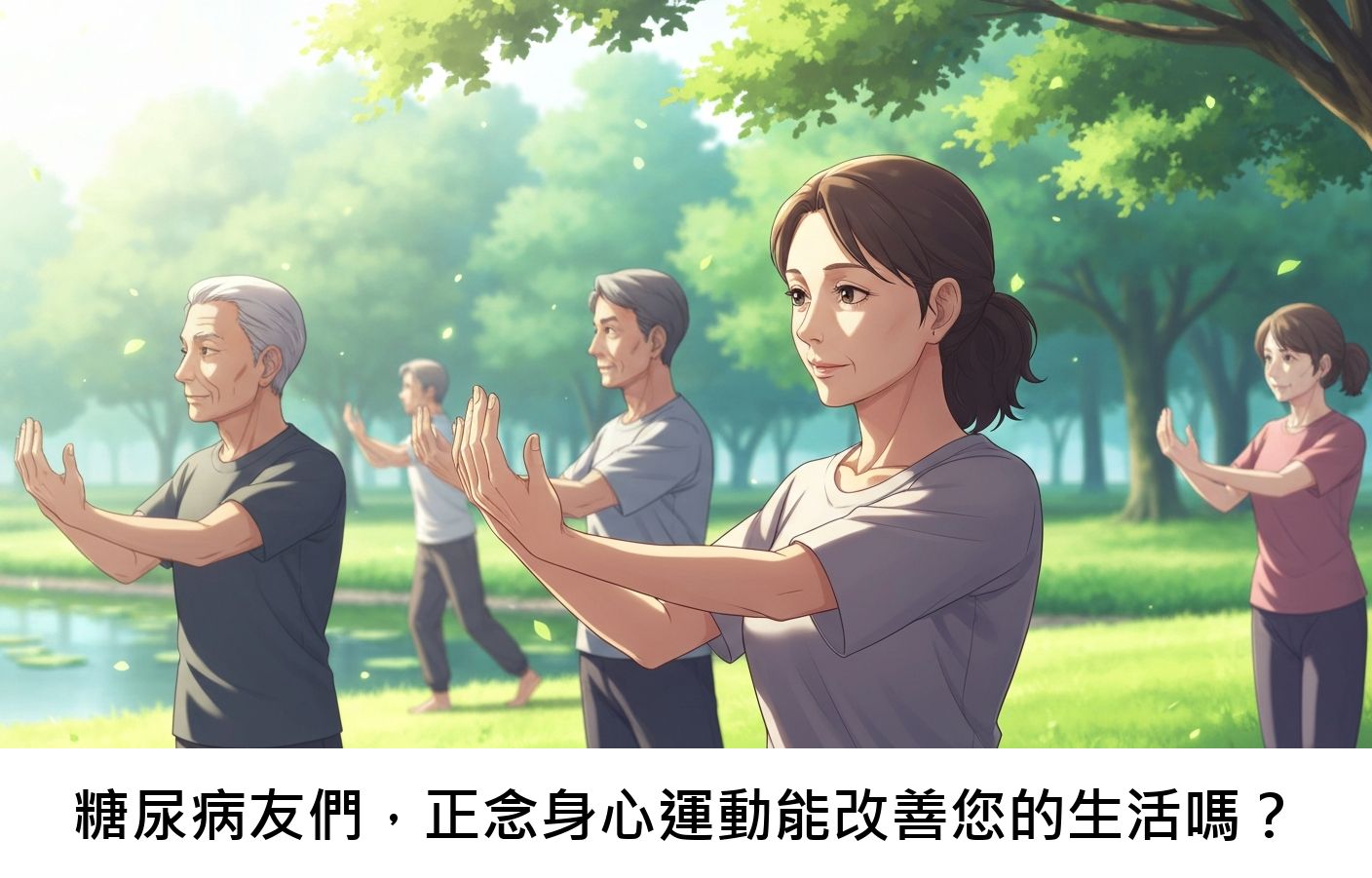 糖尿病友們,正念身心運動能改善您的生活嗎?