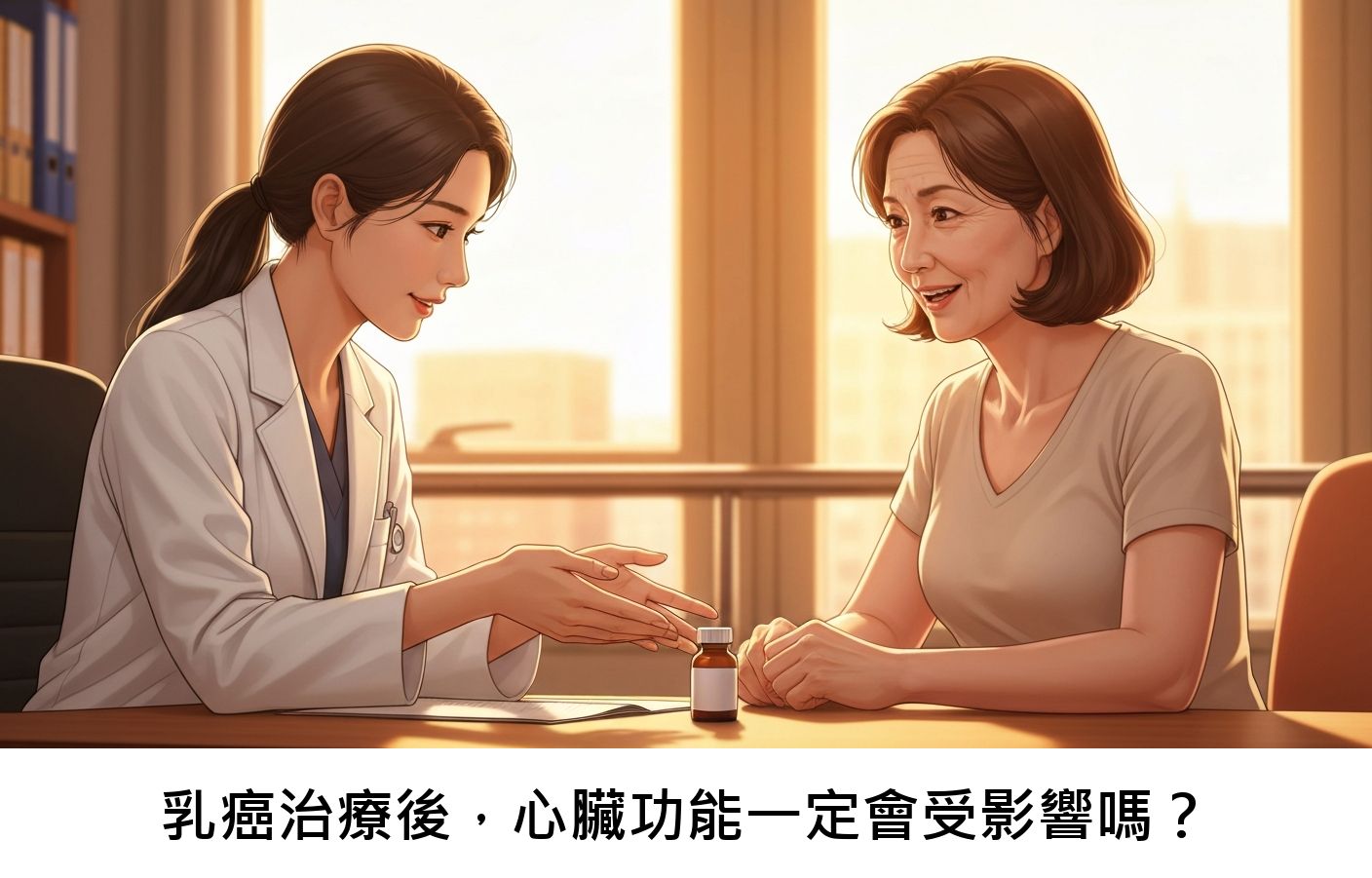 乳癌治療後,心臟功能一定會受影響嗎?