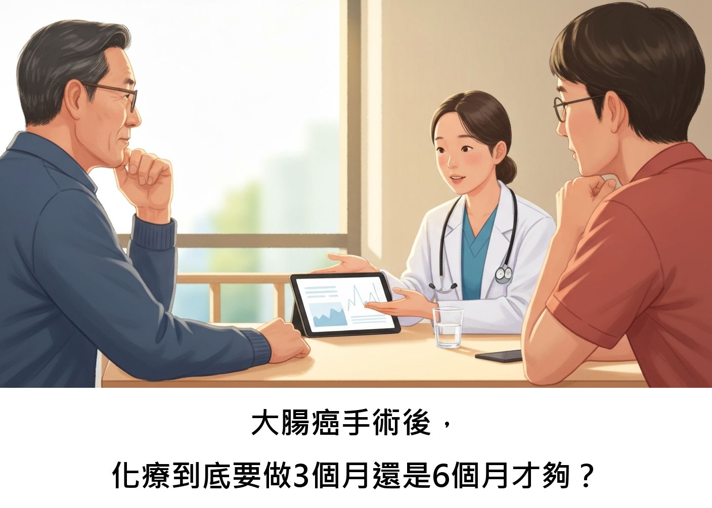 大腸癌手術後，化療到底要做3個月還是6個月才夠？