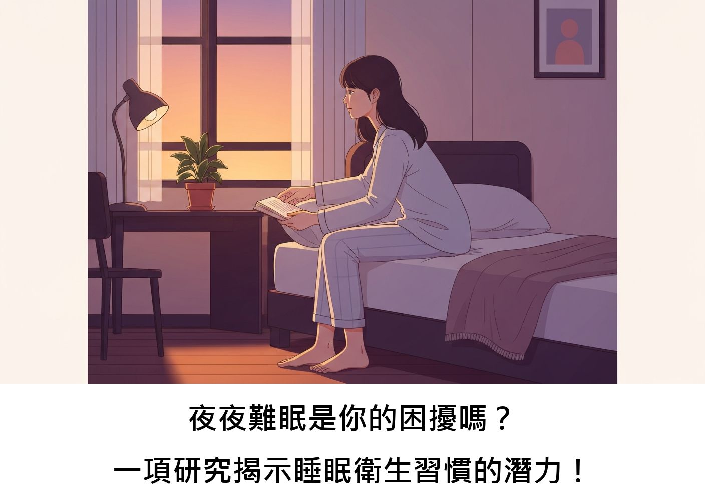 夜夜難眠是你的困擾嗎?一項研究揭示睡眠衛生習慣的潛力!