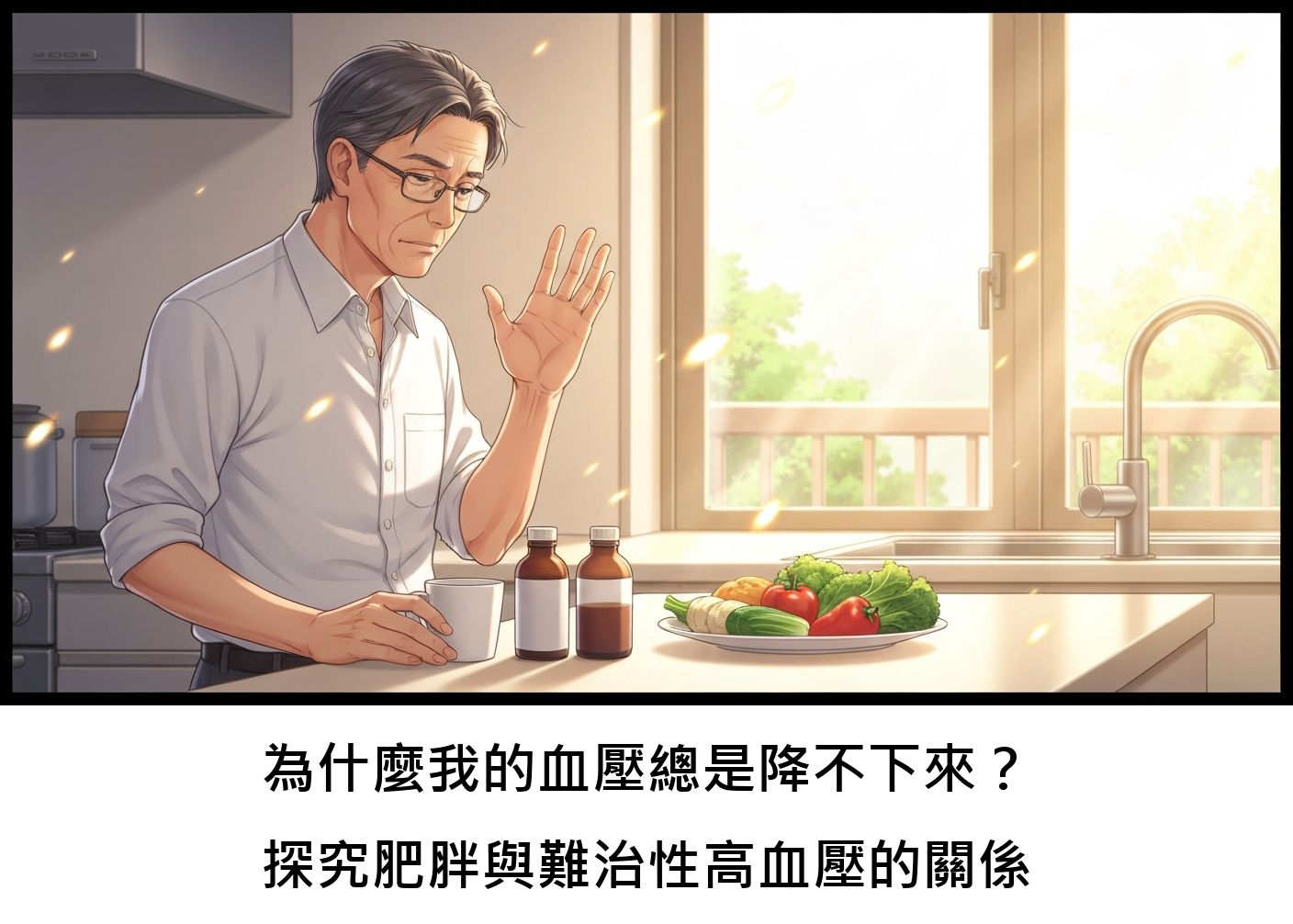 為什麼我的血壓總是降不下來？探究肥胖與難治性高血壓的關係