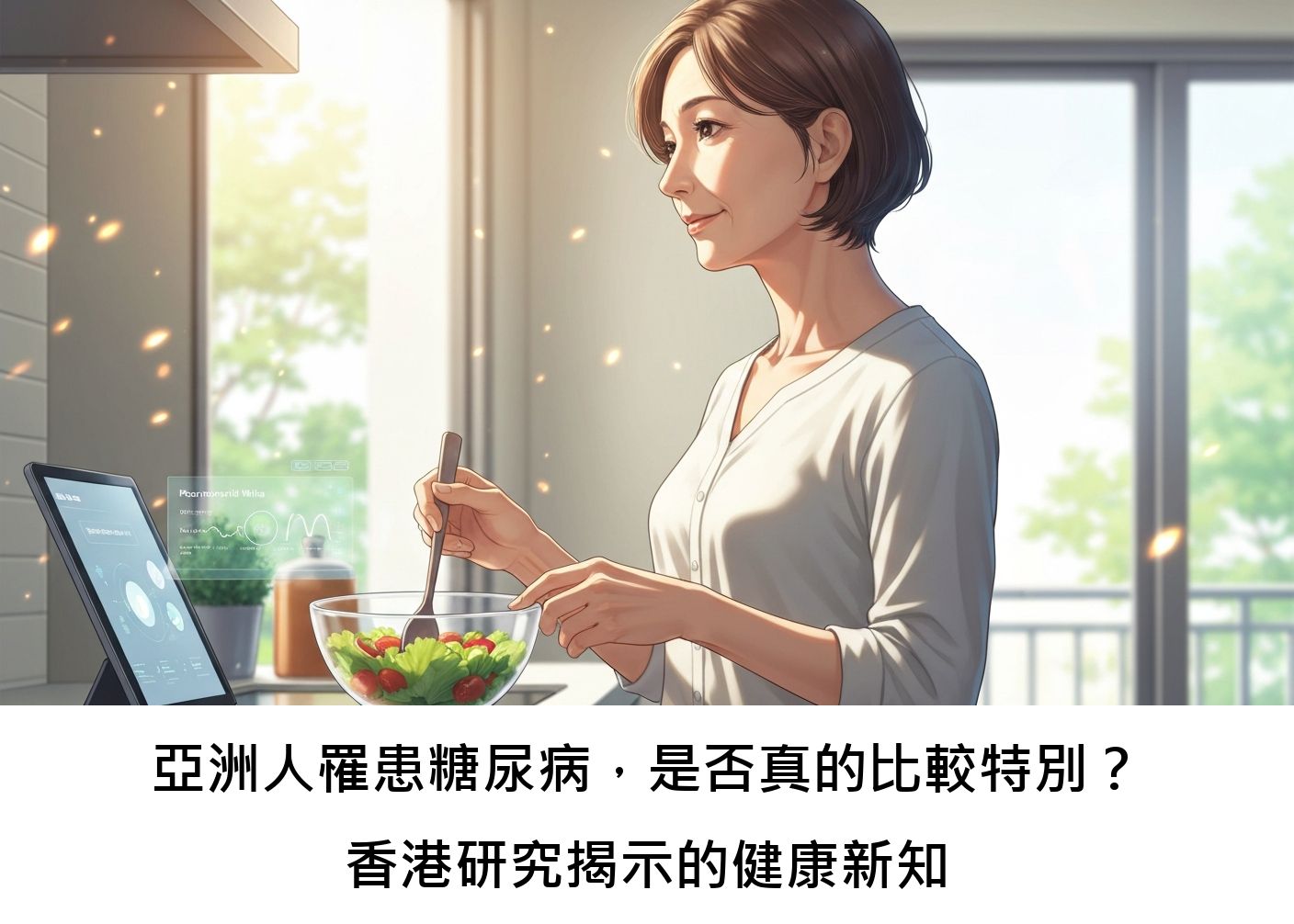亞洲人罹患糖尿病，是否真的比較特別？香港研究揭示的健康新知