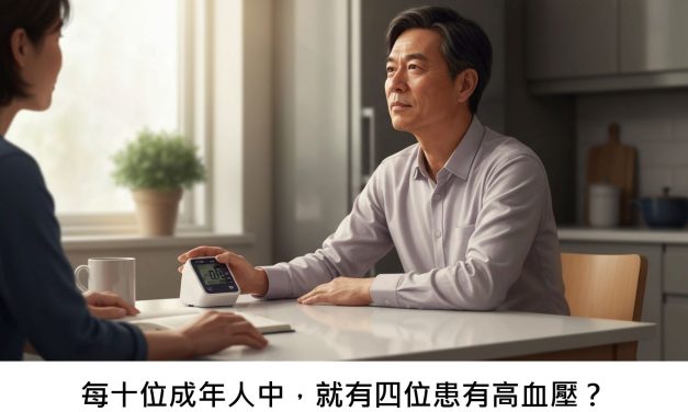 每十位成年人中，就有四位患有高血壓？