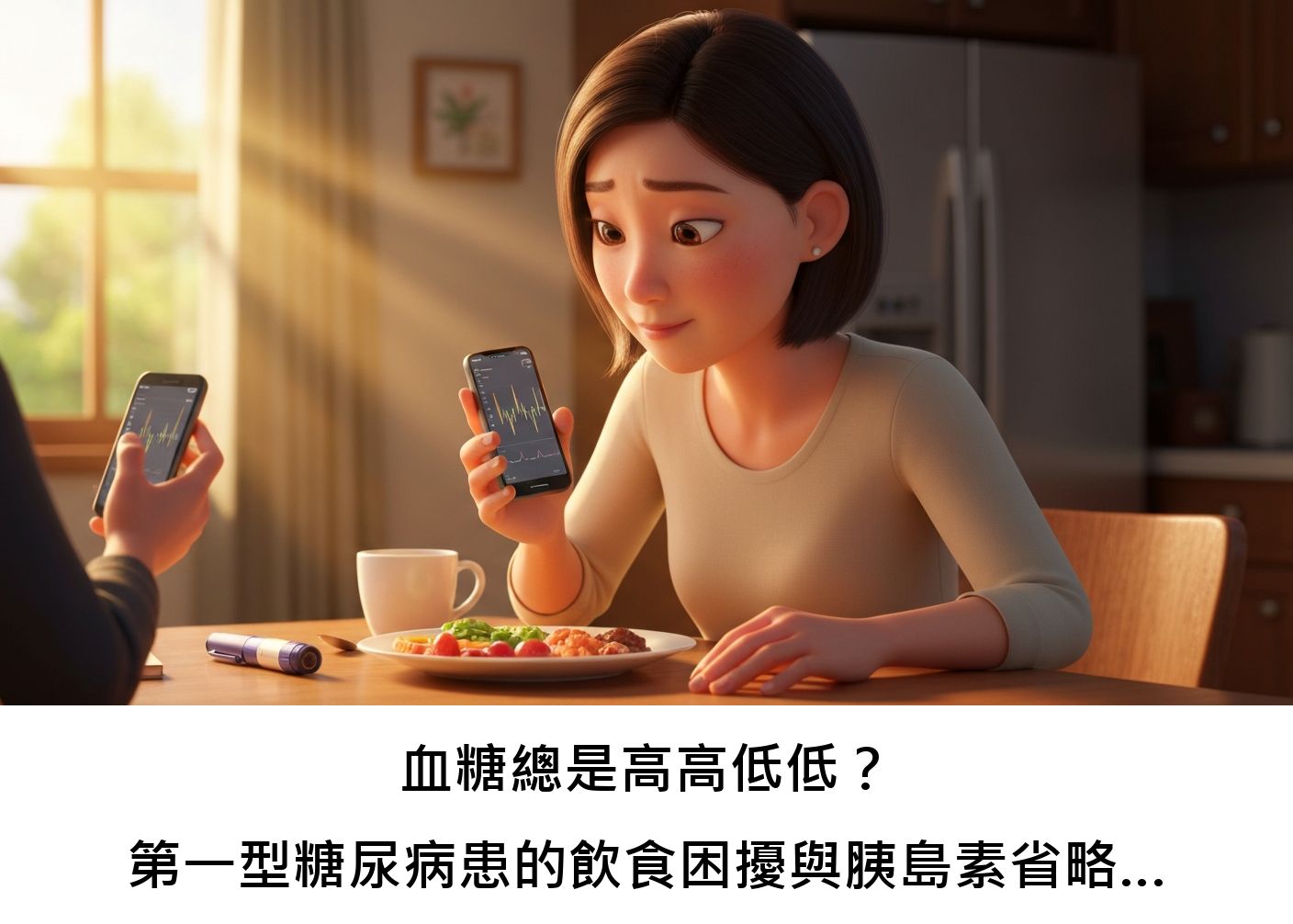 血糖總是高高低低？第一型糖尿病患的飲食困擾與胰島素省略，可能息息相關嗎？