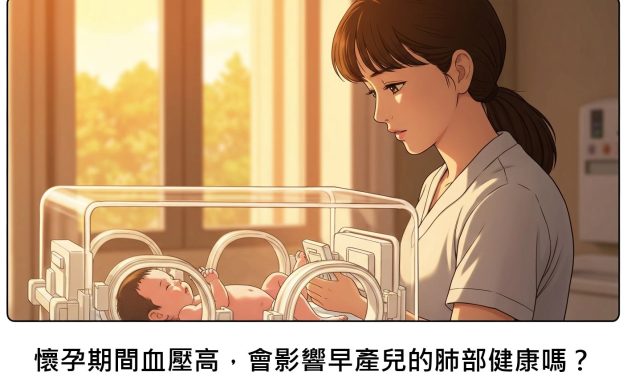 懷孕期間血壓高，會影響早產兒的肺部健康嗎？