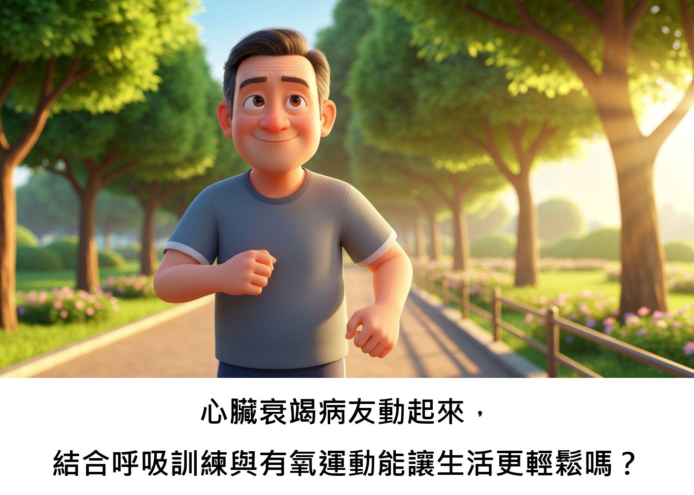 心臟衰竭病友動起來,結合呼吸訓練與有氧運動能讓生活更輕鬆嗎?