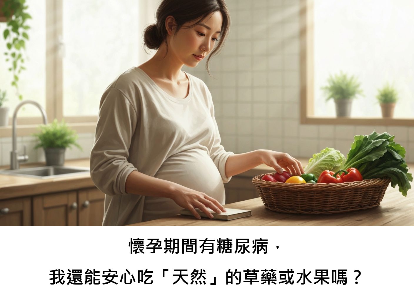 懷孕期間有糖尿病，我還能安心吃「天然」的草藥或水果嗎？